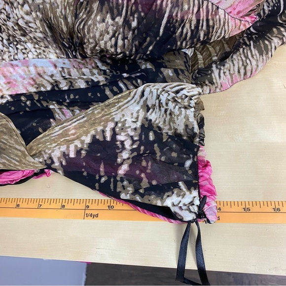 Diane von Furstenberg • Brighton Tiered silk chiffon Dress - Picture 16 of 16